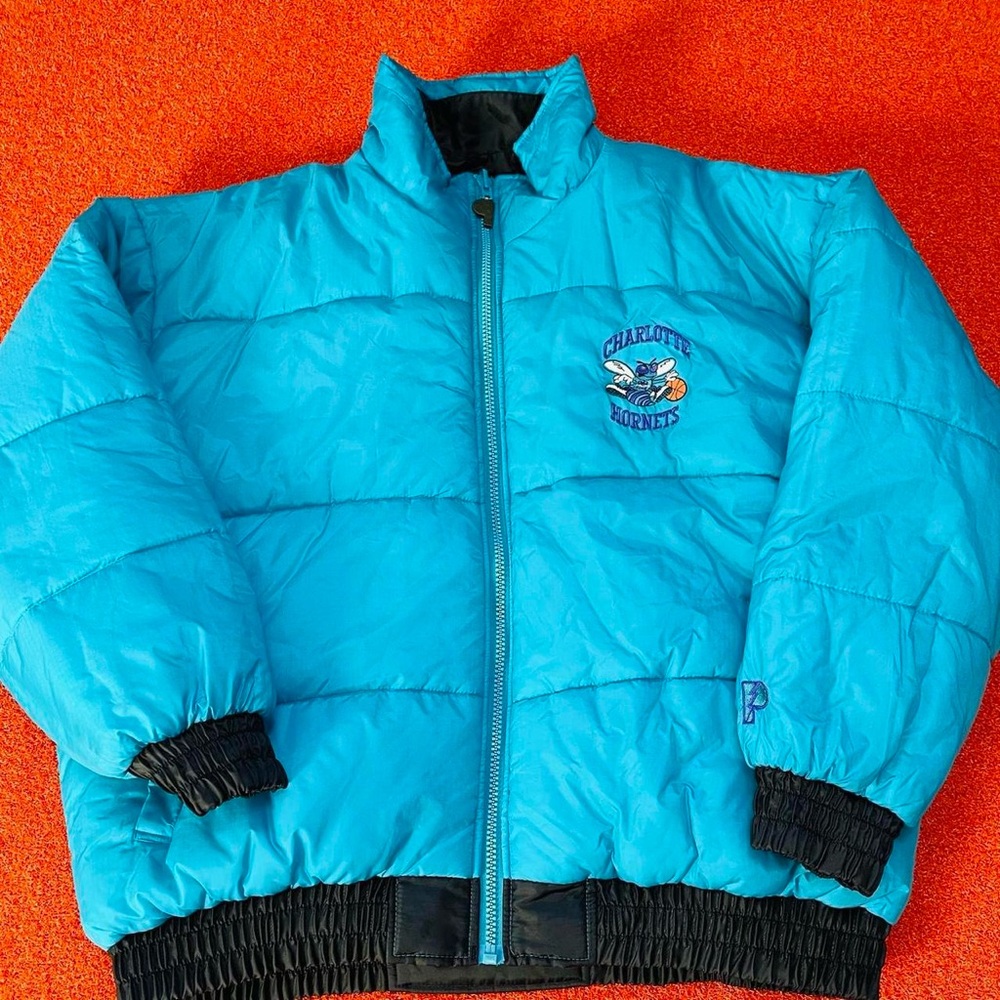 NBA Charlotte Hornets Teal Puffer Jacket for Kids